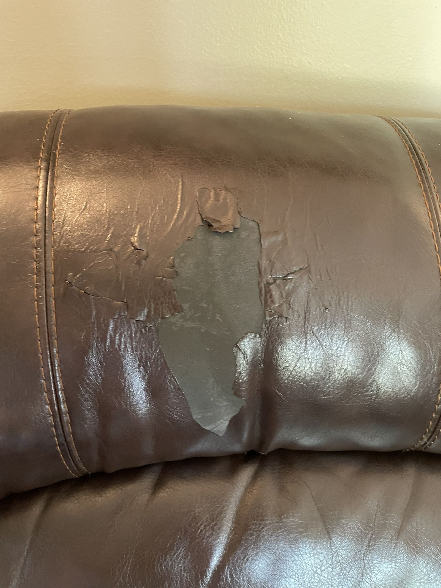Bonded Leather Sofa