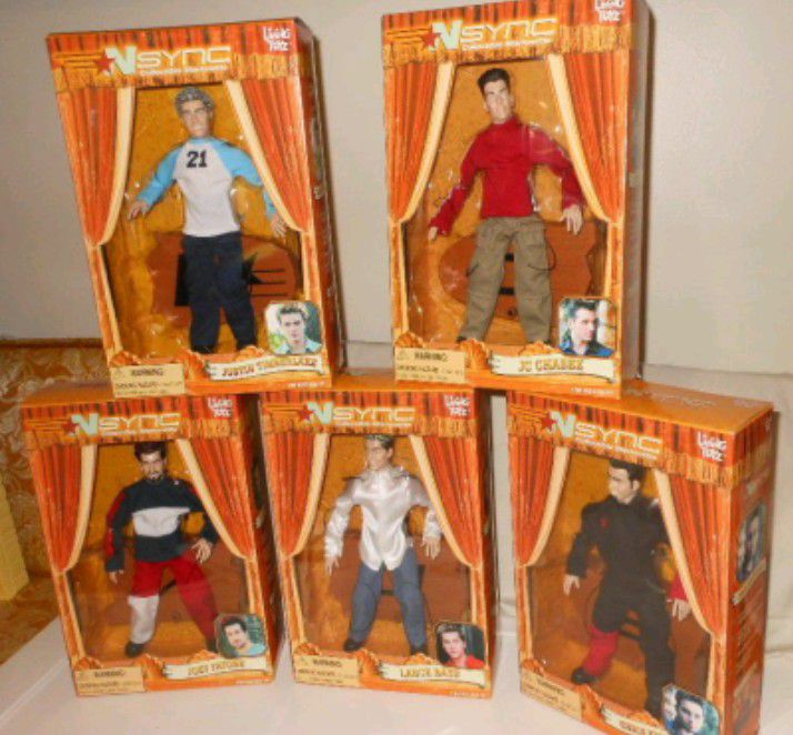 nsync no strings attached tour dolls