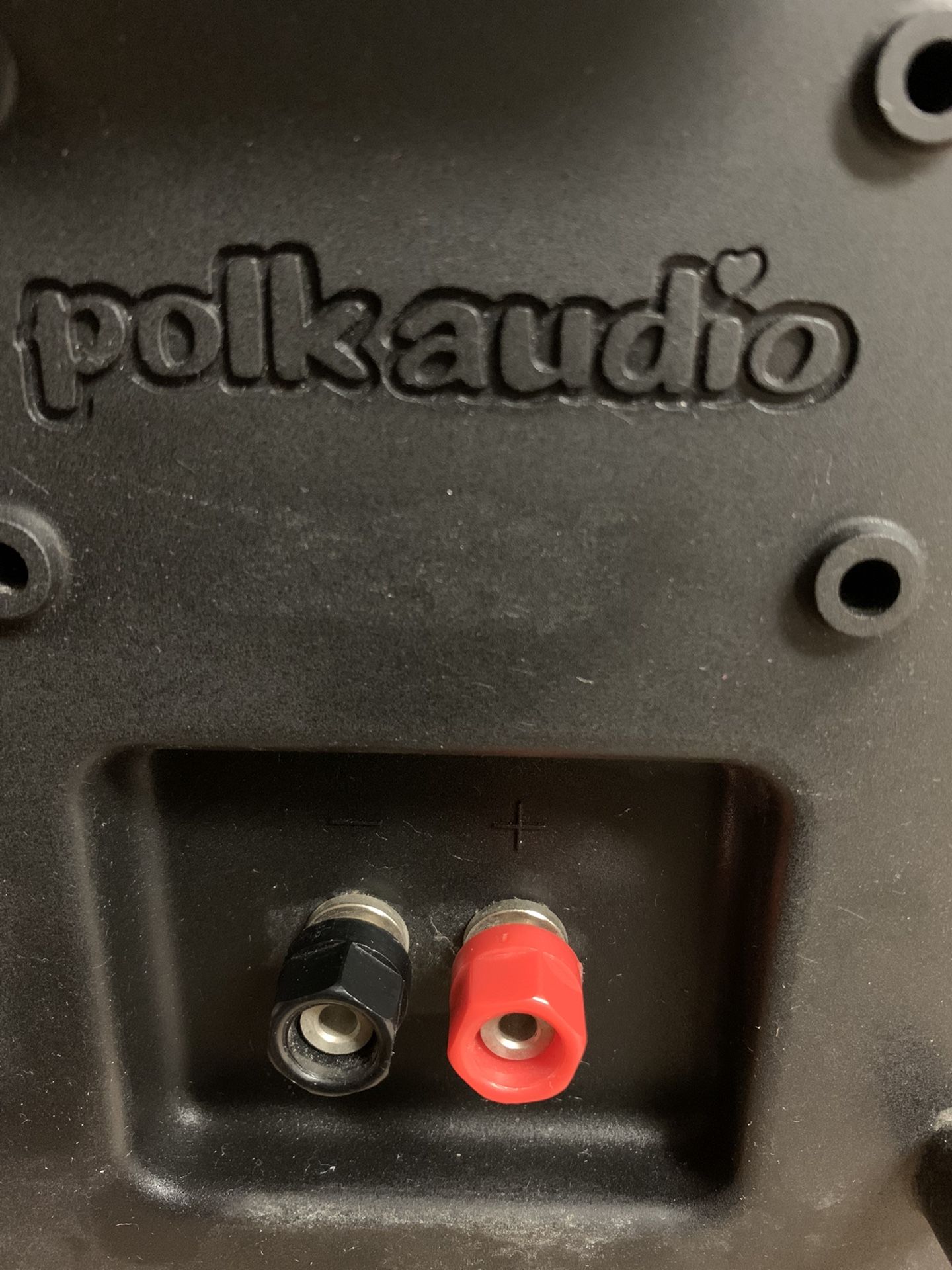 Tested and confirmed working great Single Polk Audio RT15i Dynamic Balance Bookshelf Speaker & WALL MOUNTS