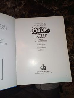 Barbie Dolls Collectors Book Thumbnail