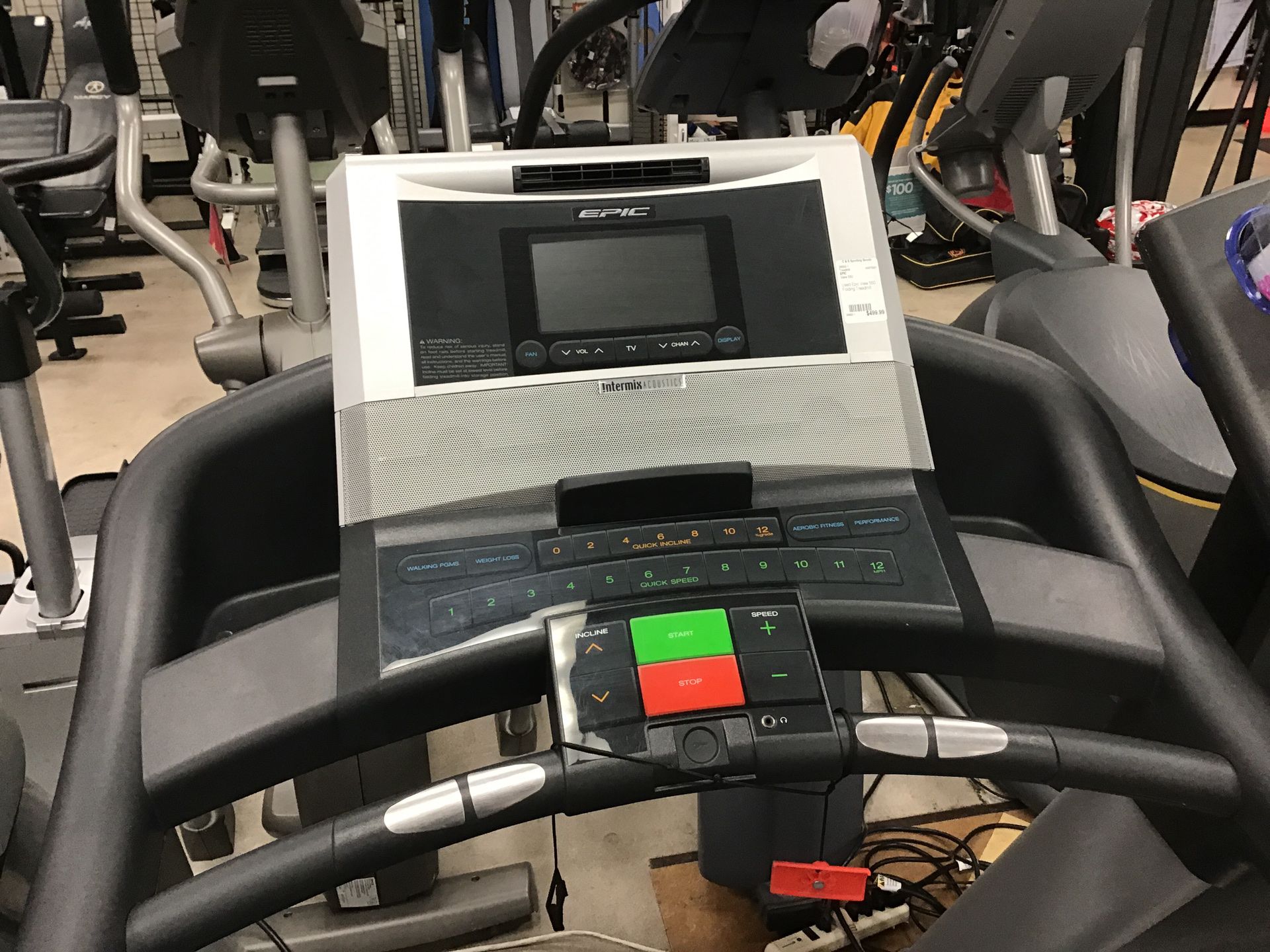 EPTL097061 Epic View 550 Treadmill Walking Belt WALKING BELTS