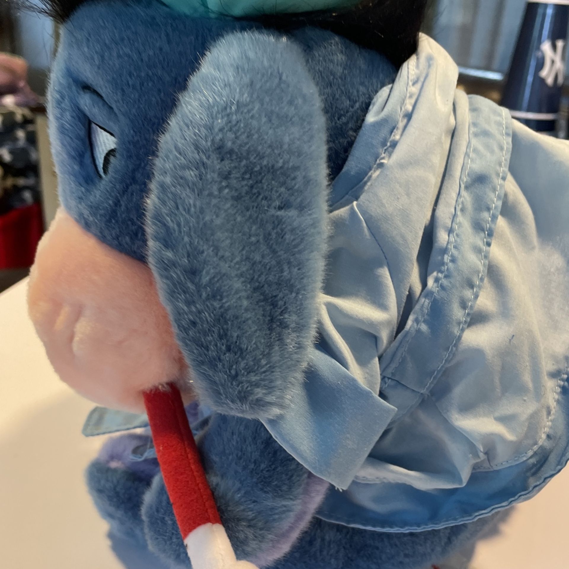 Winnie The Pooh Eeyore Sick Plush Thermometer 14”