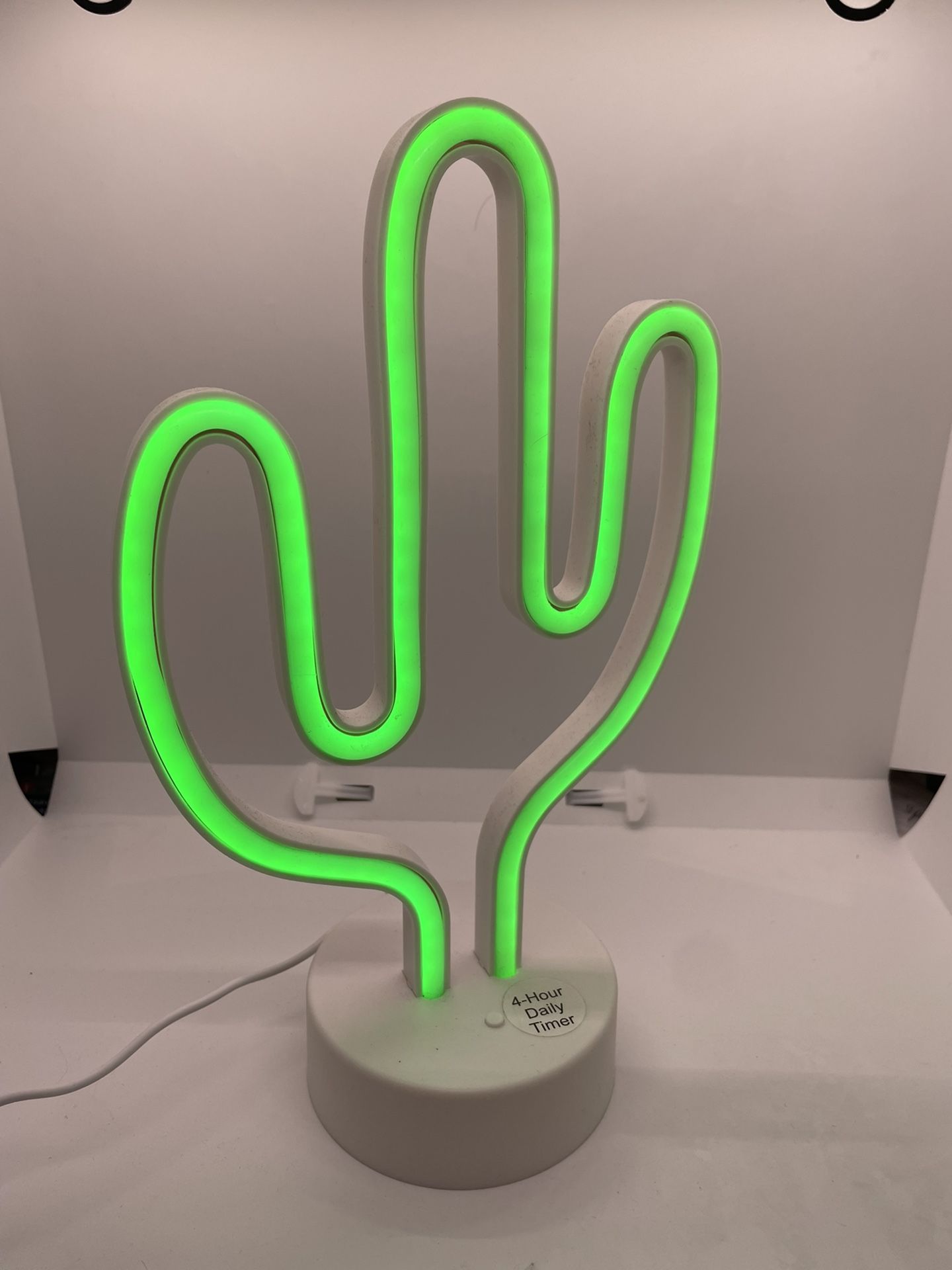 Cactus Neon Table Light