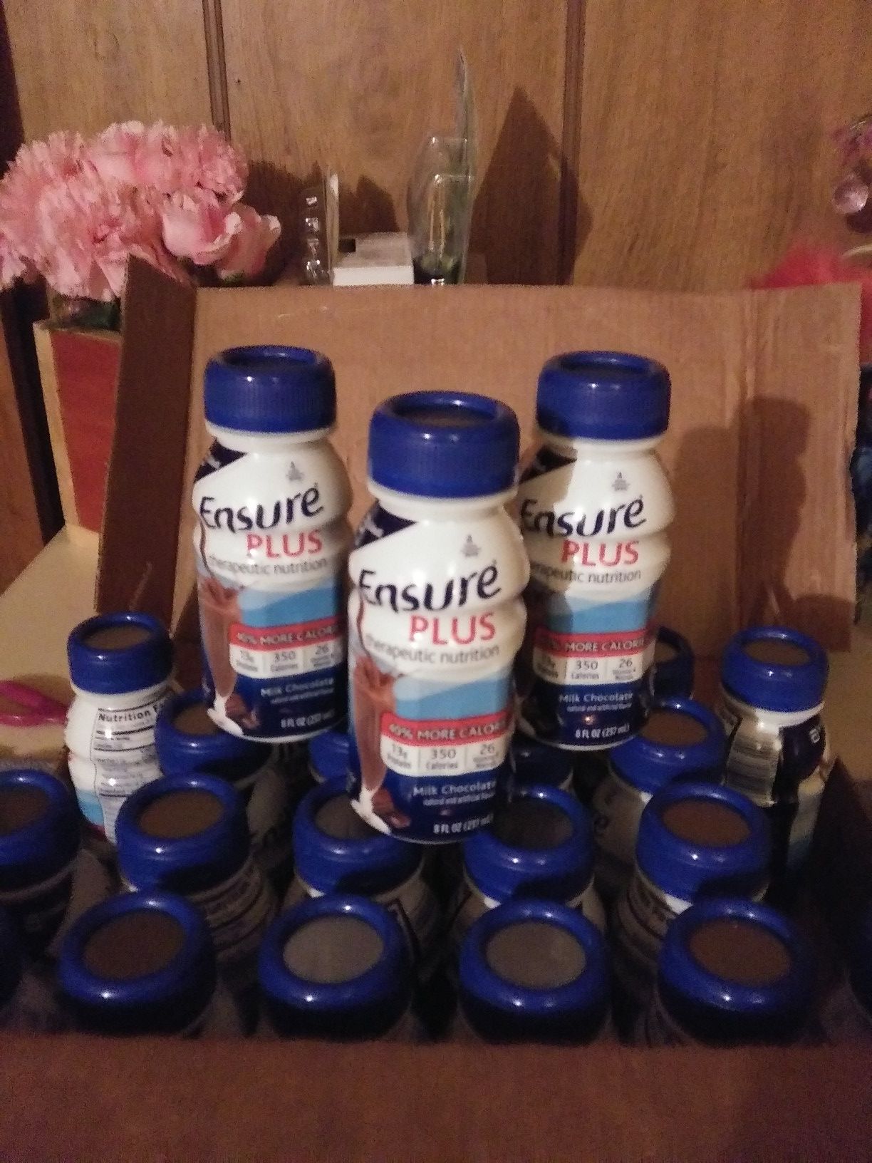 Ensure Plus/ Glucerna X...12 dollars a 6 pack