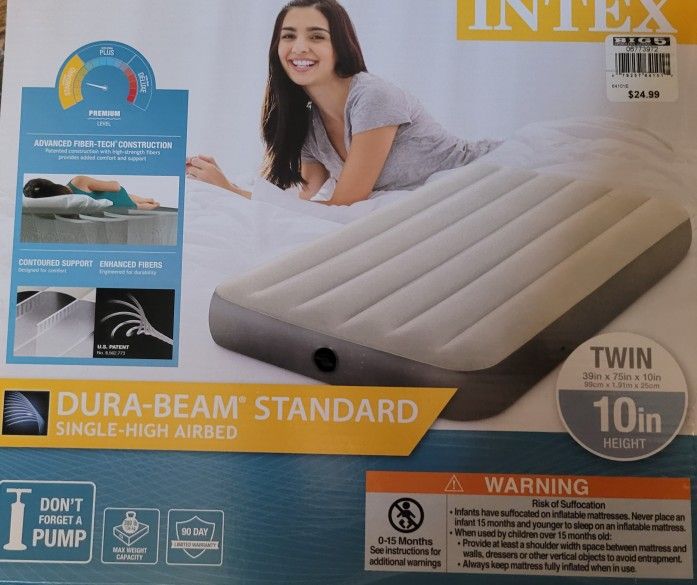 Brand New AIR MATTRESS WITH AIR PUMP