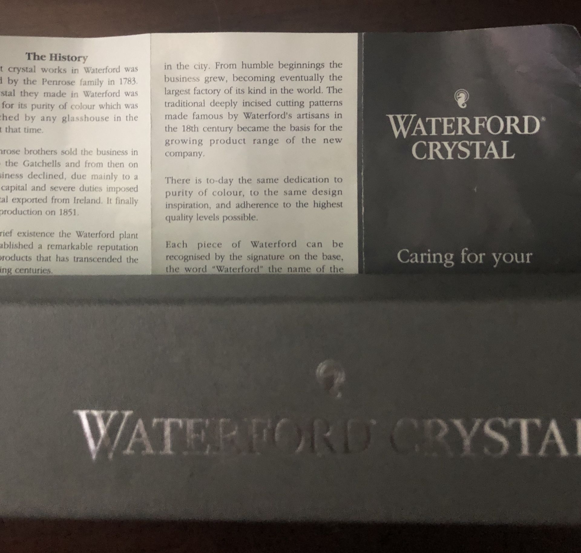 Waterford Crystal Letter Opener