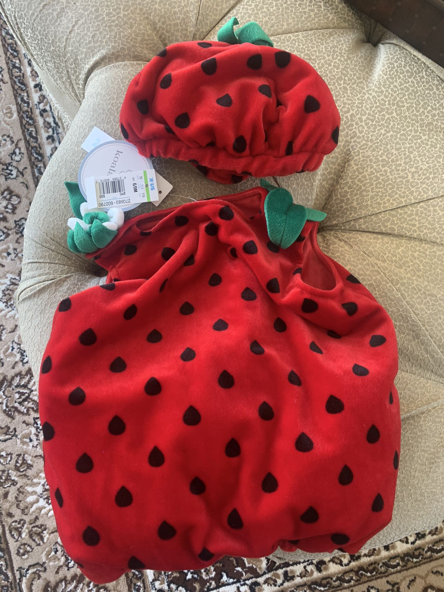 Infant Strawberry Halloween Costume