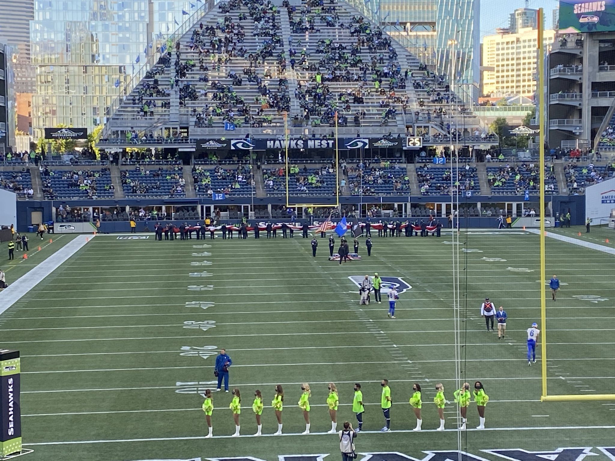 ONE Seahawks-Jaguars. Lower Bowl. Great Seat!