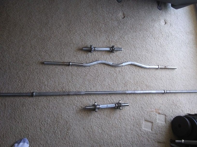Chrome Weight Bar Set