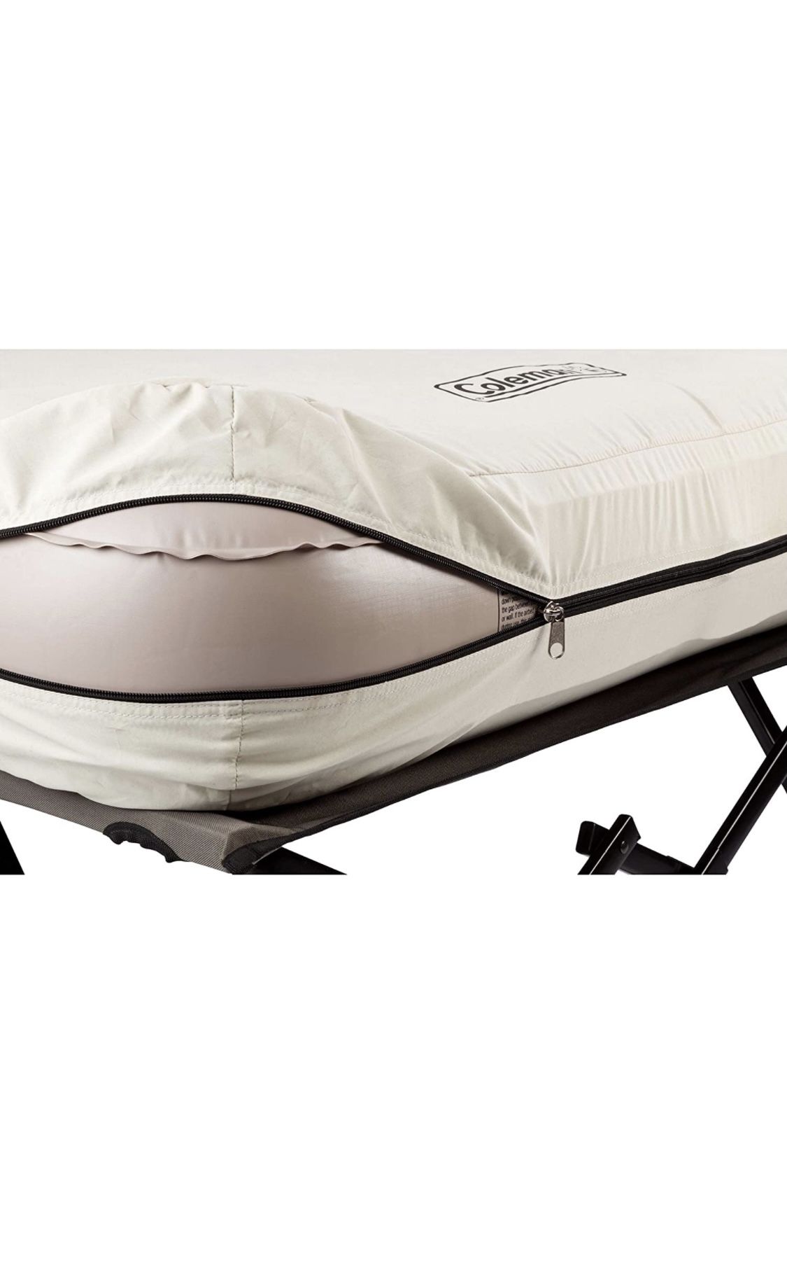 Coleman Camping Cot, Air Mattress, and Pump Combo
