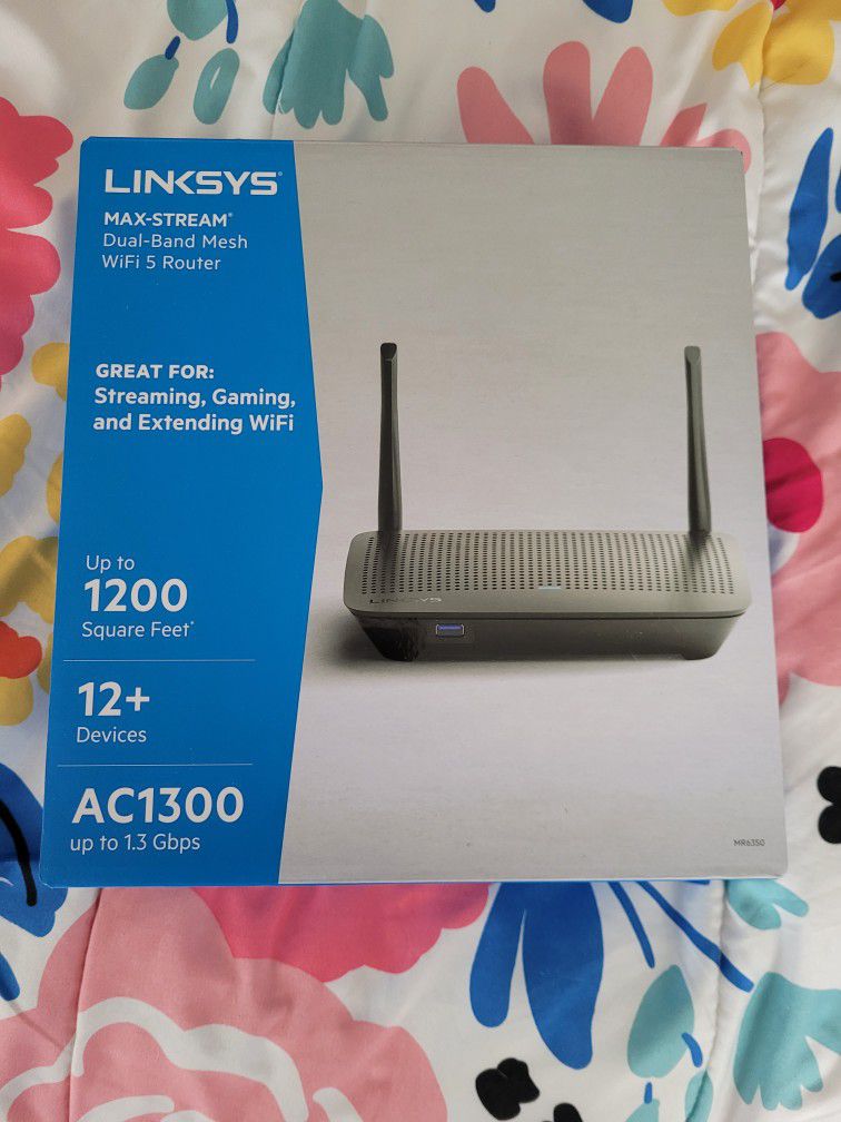 Linksys Max-Stream Mesh Wifi 5 Router