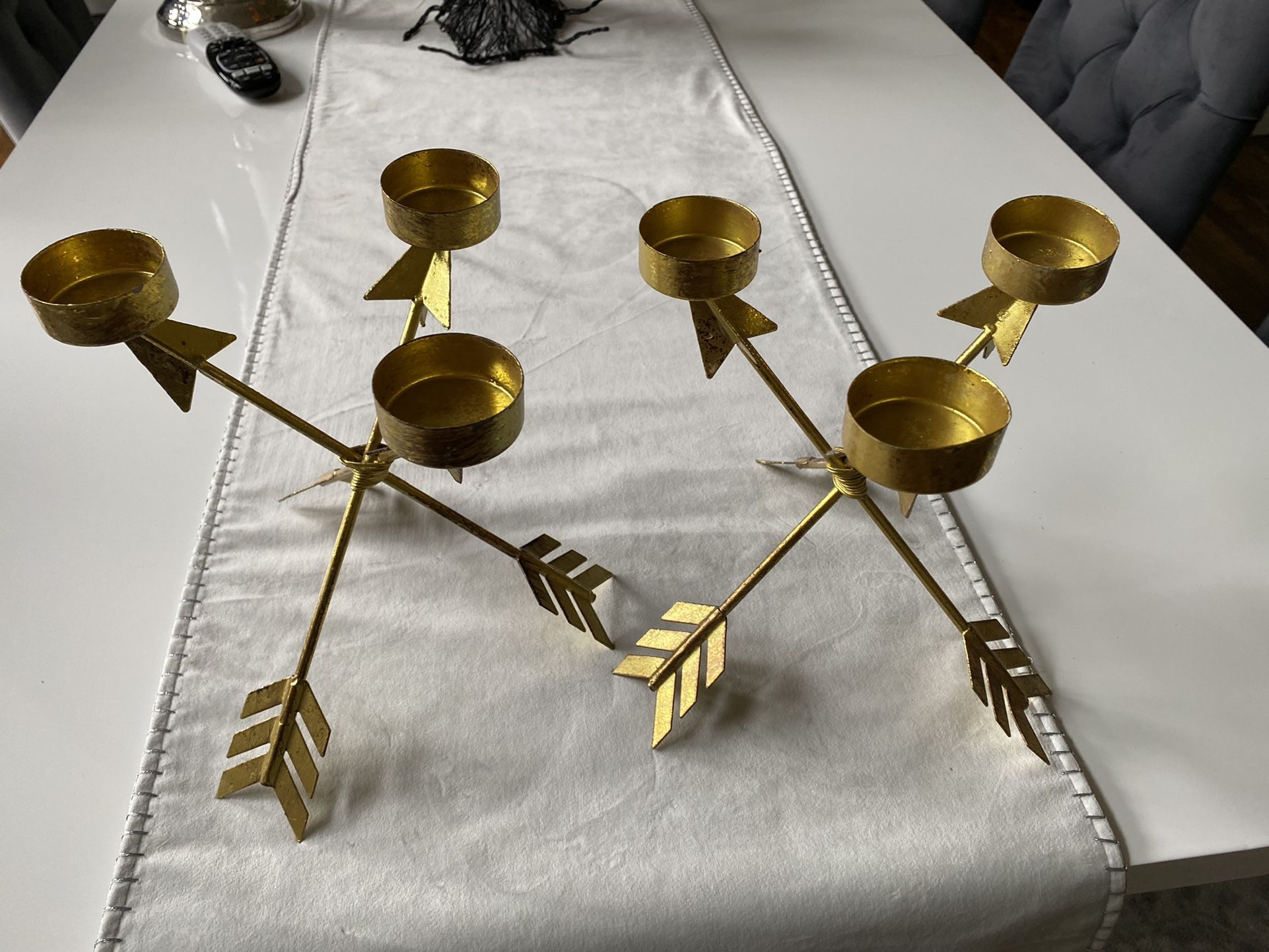 Two Tea Light Holders