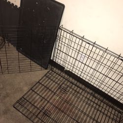 Dog Cage (fits Medium Size Dog Up to 60 lbs) For More Info Inbox Me  Thumbnail