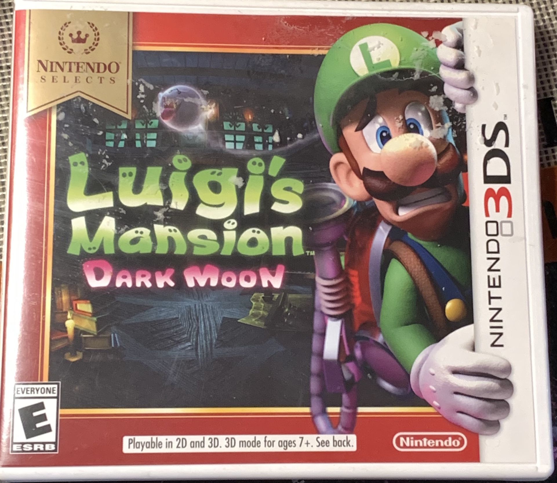 Luigis Mansion (Dark Moon) For 3DS