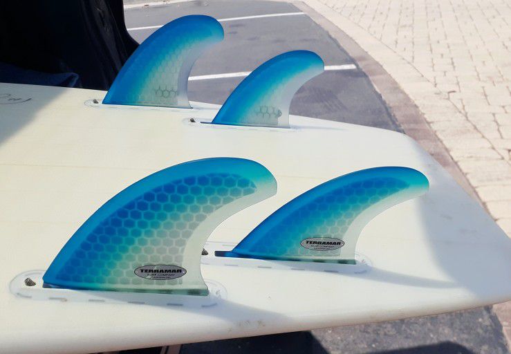 TERRAMAR SurfCo RMK/STRETCH QUAD SURFBOARD FINS