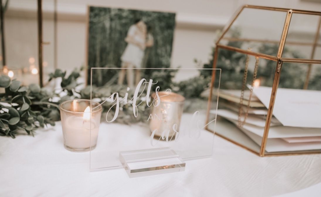 Sign For Wedding “gifts And Cards”