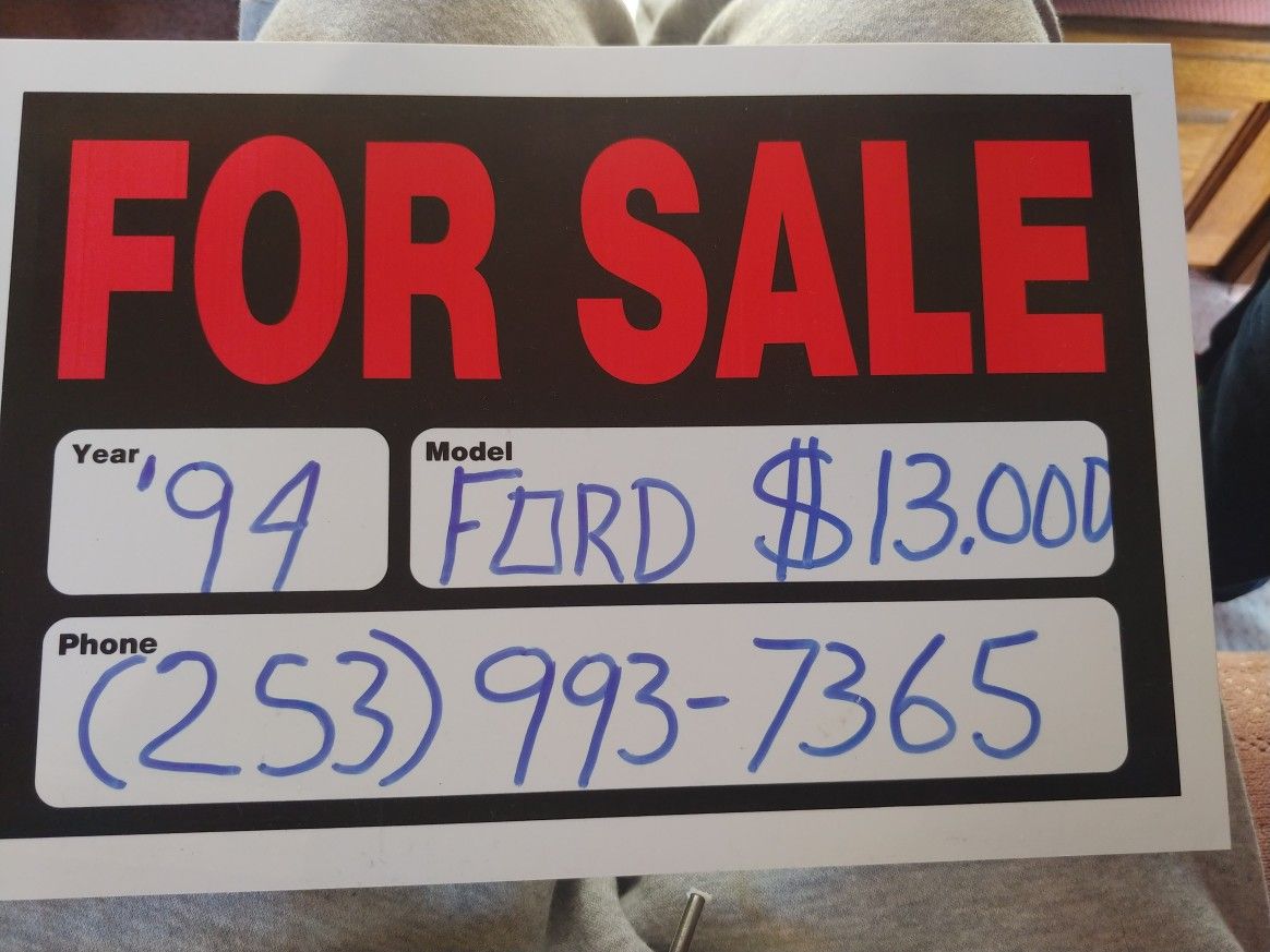 1994 Ford Moterhome