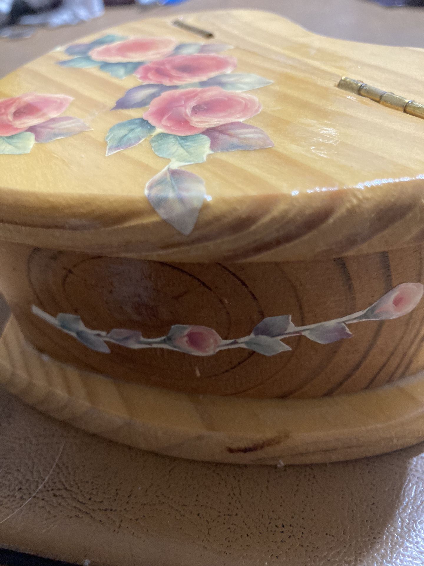 Wooden Trinket Box