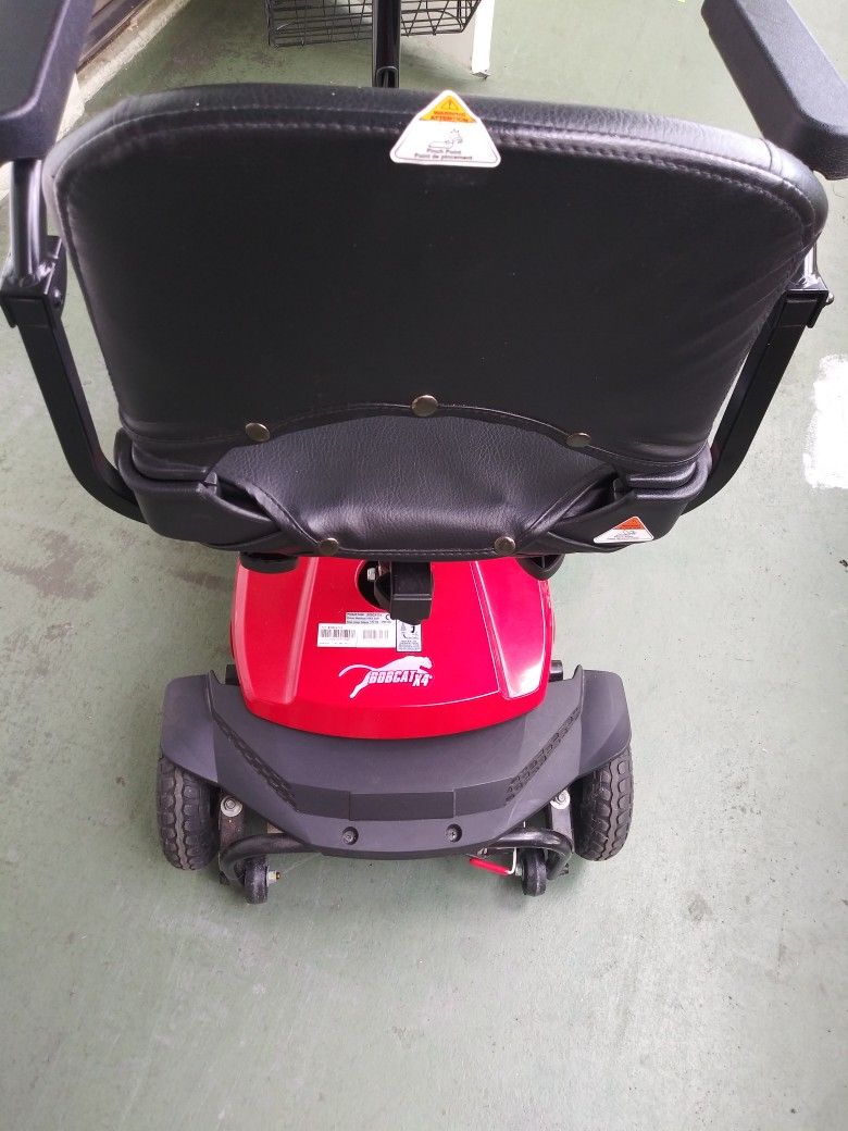 Drive Bobcat X4 Red Scooter Chair