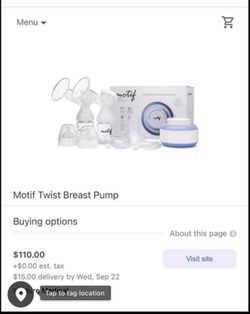 Breast Pump New I’ve Open The Box But Never Use I Decided Formula Was Way More Convenient For Me  Thumbnail