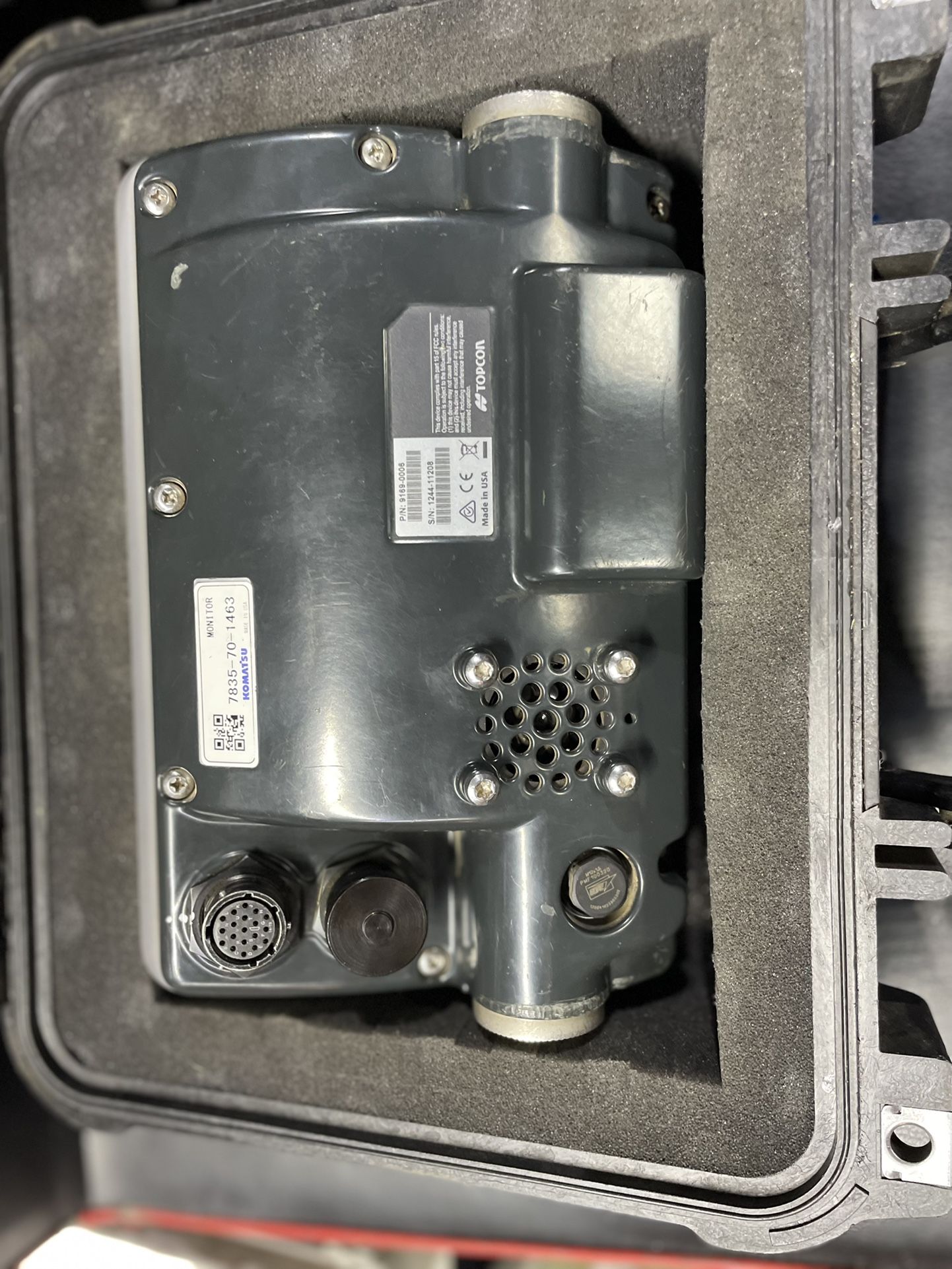 Komatsu Escavator Monitor