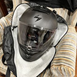 Beautiful new Scorpion motorcycle Helmet , Gloves & Bag!   Thumbnail