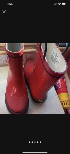 Kids Rain Boots Size 13 Perfect For Outdoors  Thumbnail