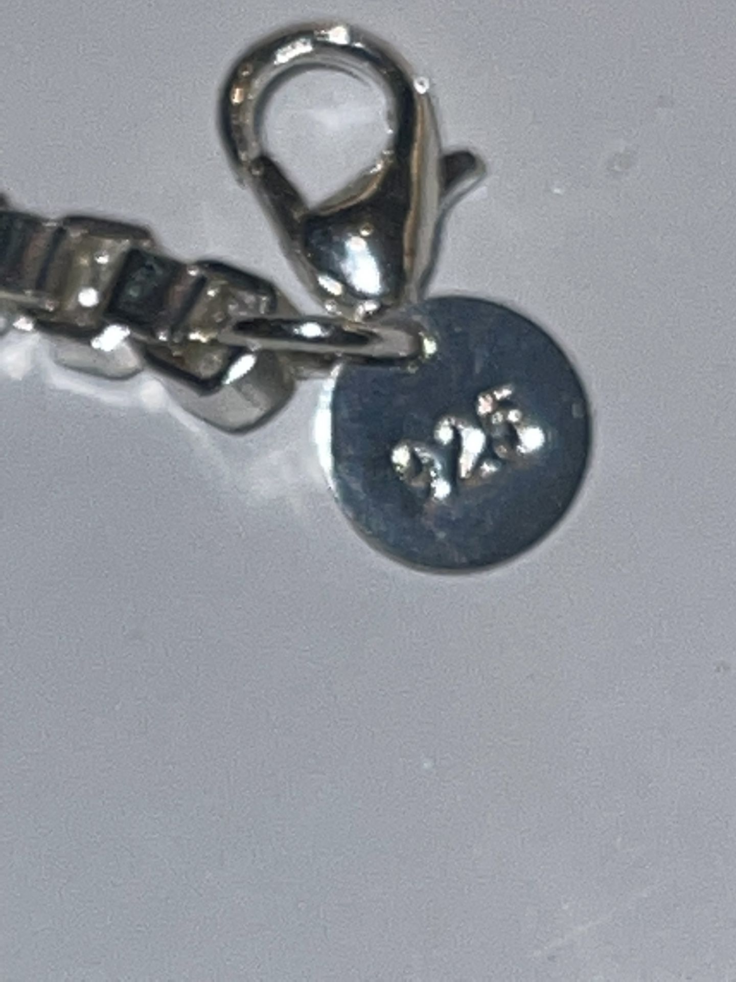Lobster Clasp S925 Silver Bracelet