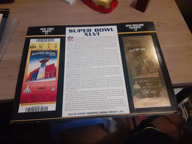Super Bowl Gold Tickets