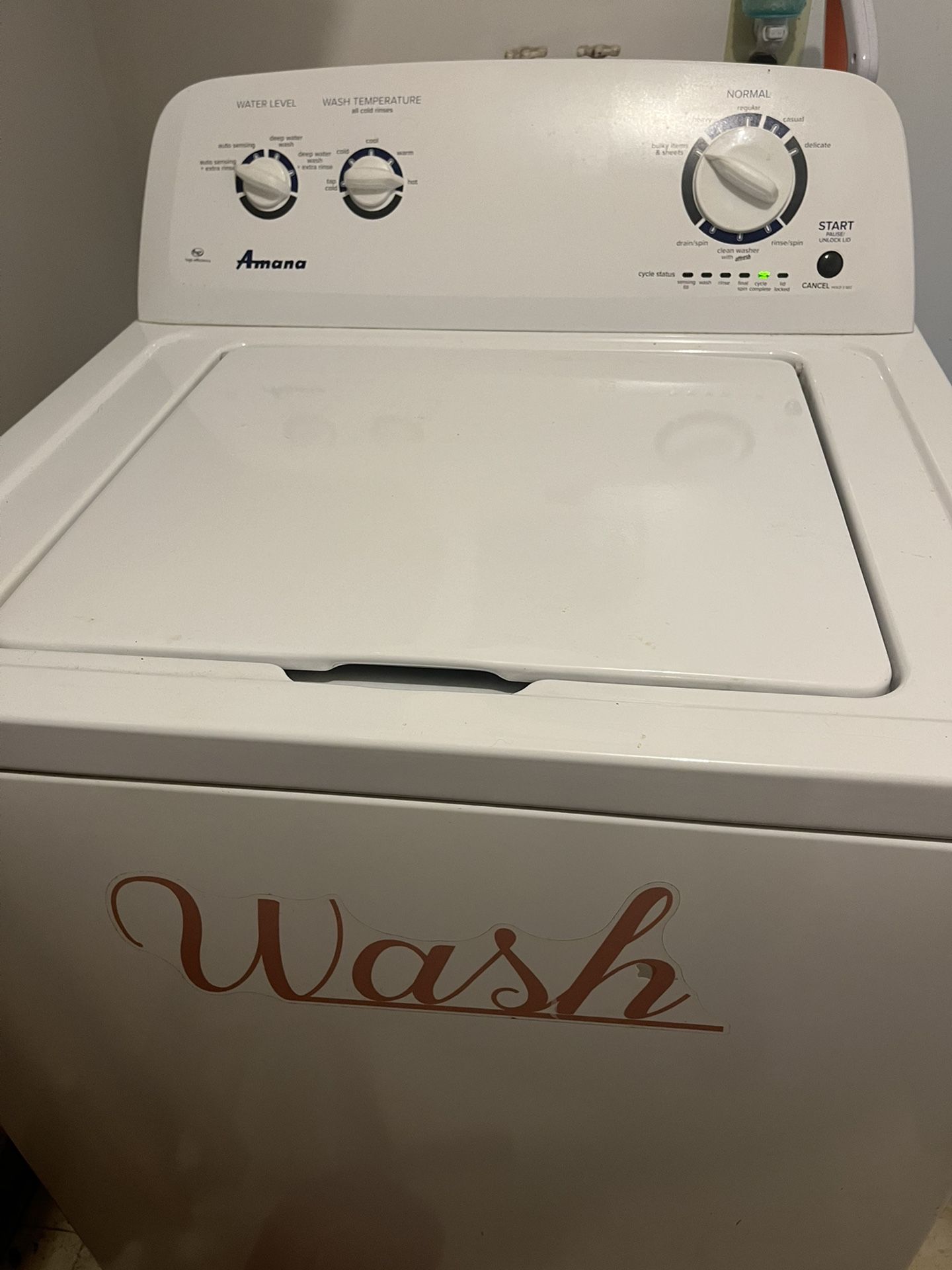 Washer And Dryer Set.