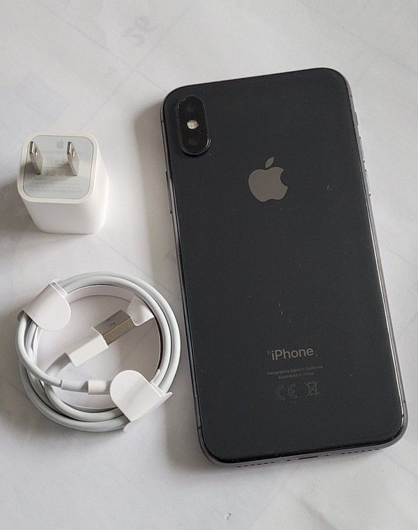 iPhone X , 256GB, Unlocked for All Company Carrier, Excellent Condition like New