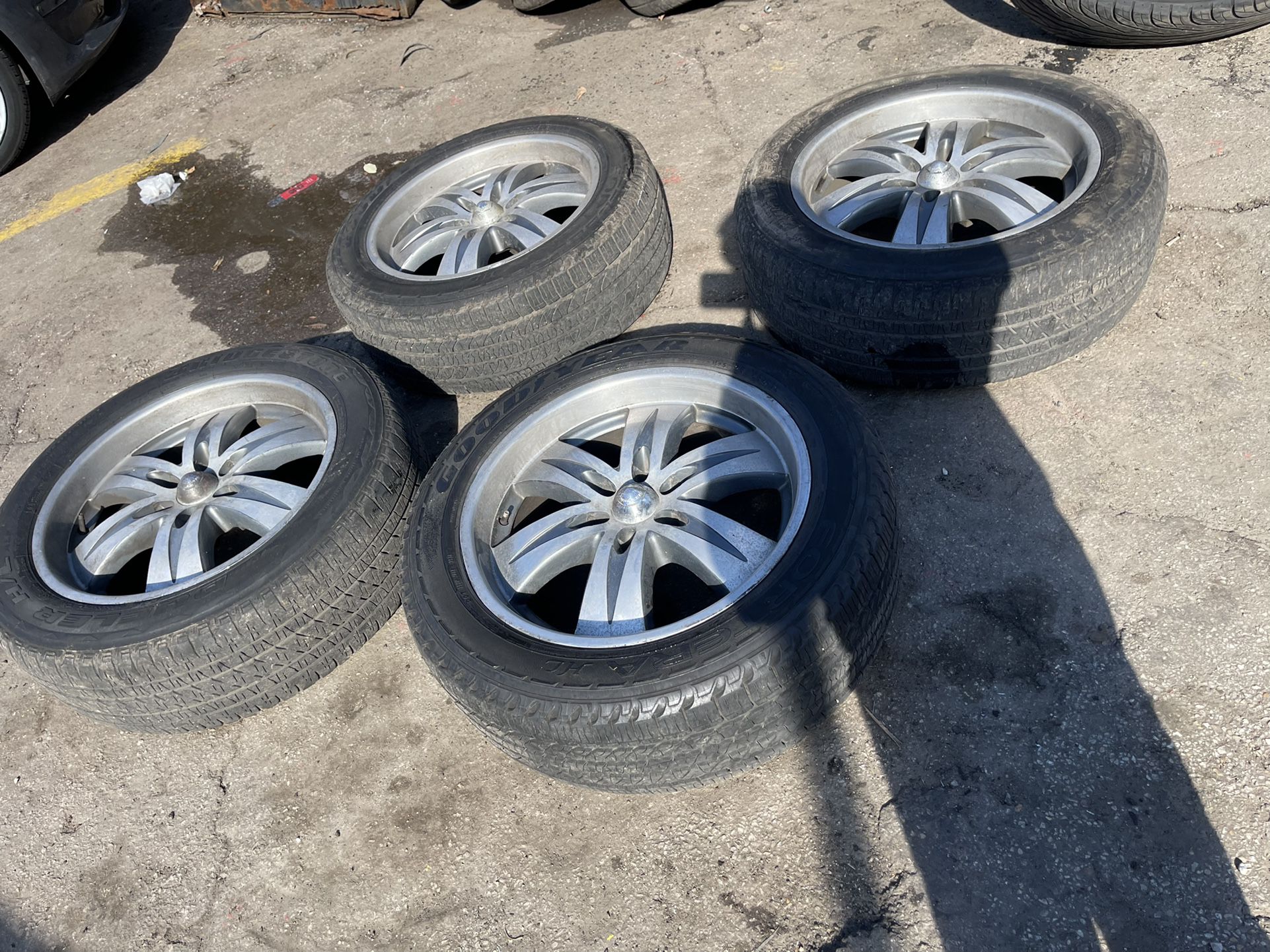 20” Wheels Rims Tires 6X139 Tahoe Denali Yukon Armada Suburban 💯🔥$250 For The Set 