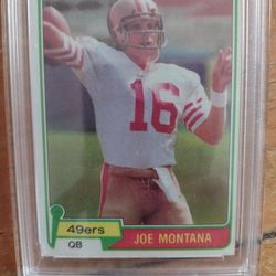 1981 Topps Joe Montana Rc Thumbnail