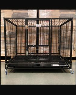 💪Heavy Duty 💪 Brand New In The Box ⚡ Stackable Dog Kennels With Removable Tray ‼️🐕‍🦺🦮🐺‼️🐕‍🦺🦮🐺‼️🐕‍🦺🦮🐺🐶🐕 Thumbnail