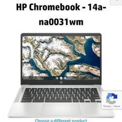 Brand New HP Chromebook With Charger  Thumbnail