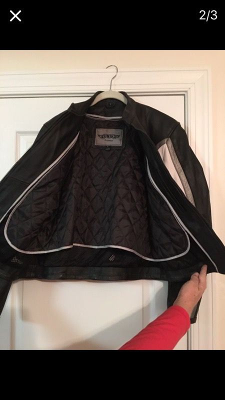 UNIK Women's Motorcycle Jacket. Only Wore Once. Size Large.