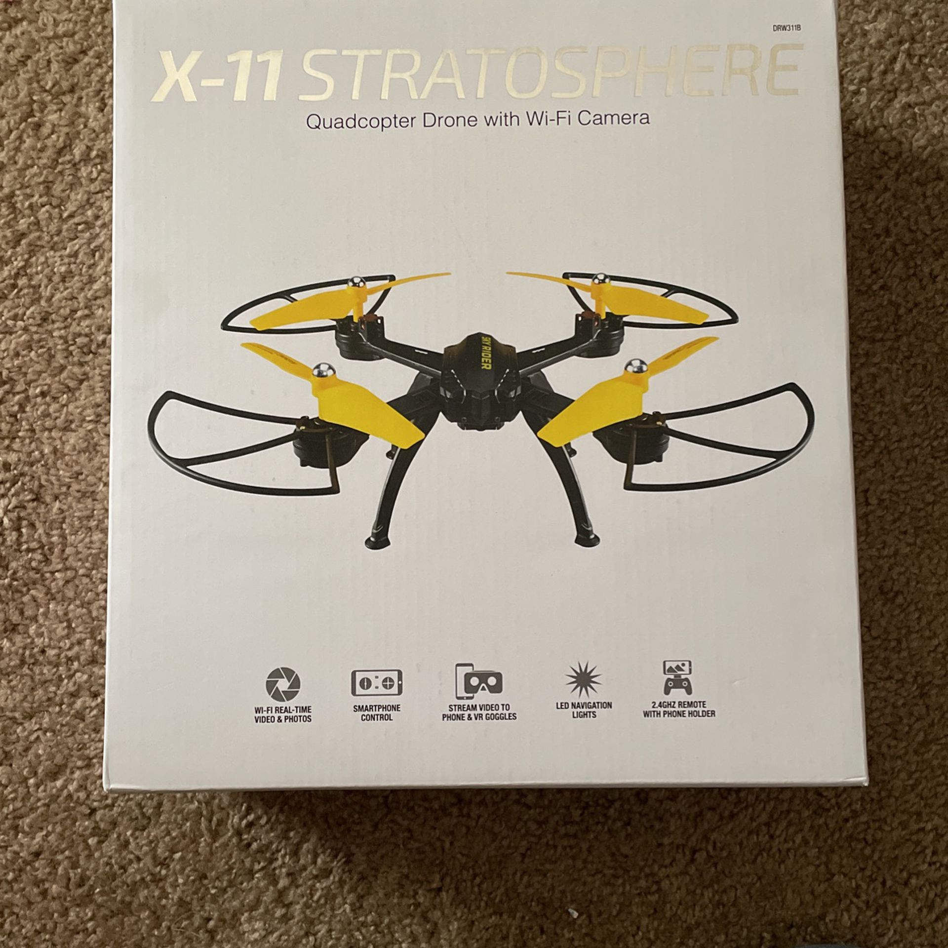 X-11 Stratosphere Quadcopter Drone  With Wi-fi  Camera   