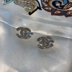 CC Diamond Stud Earrings Thumbnail
