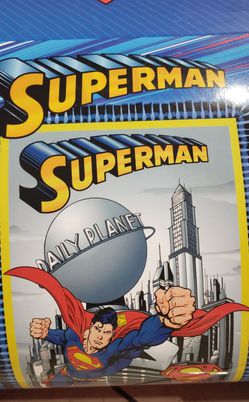 DC Justice League Superman No Sew Blanket Throw Fleece Kit Thumbnail
