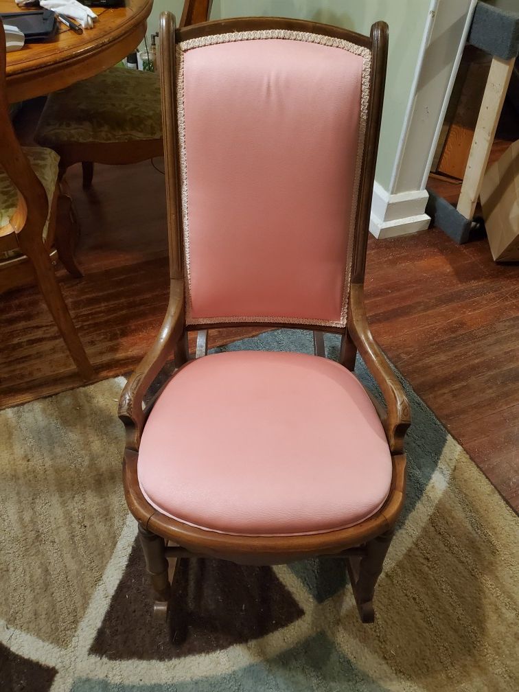 Antique Wooden Rocking Chair