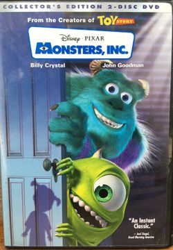 Disney Monsters Inc Collectors 2 Disc Dvd For Sale In Montclair Ca Offerup