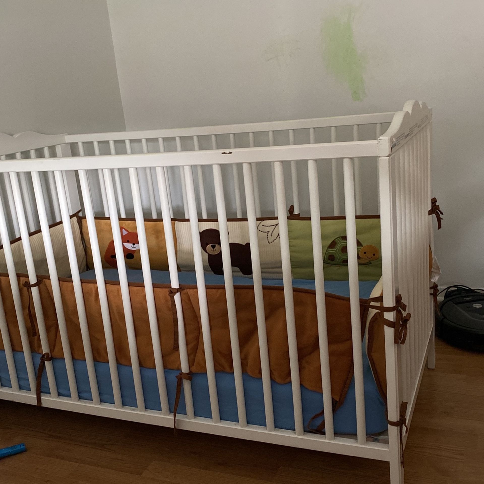 Crib With Mattress