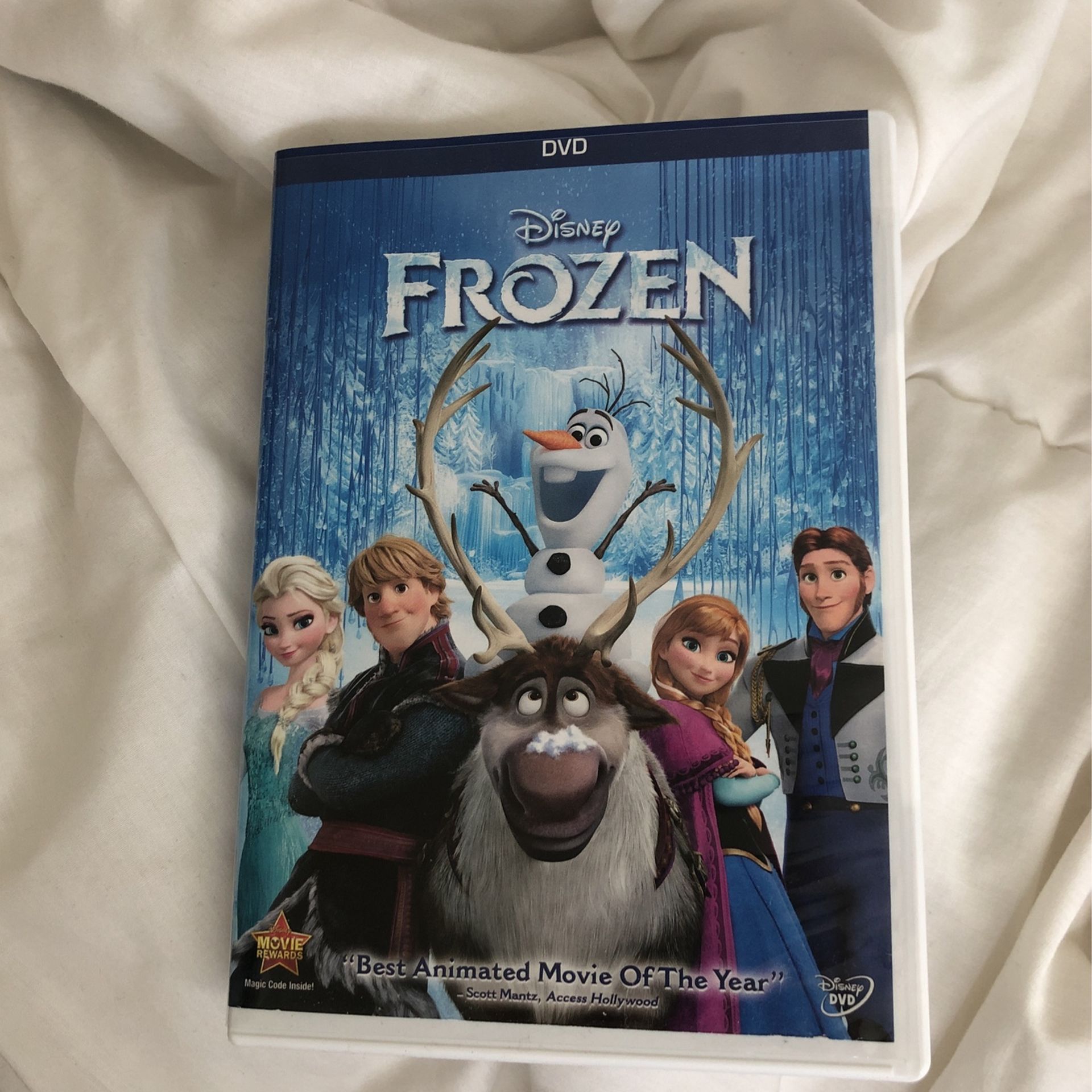 Frozen Movie DVD