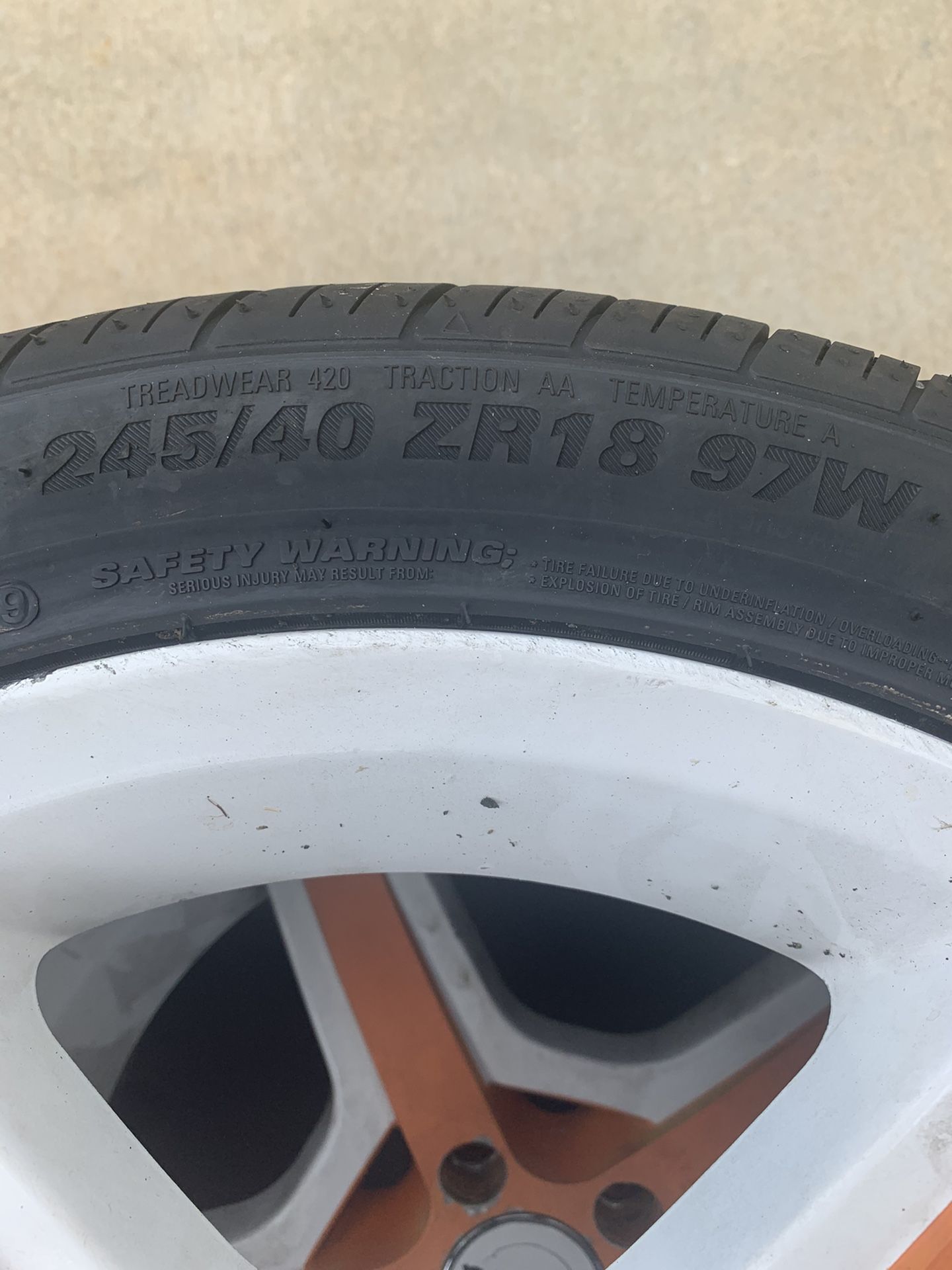Tires and rims