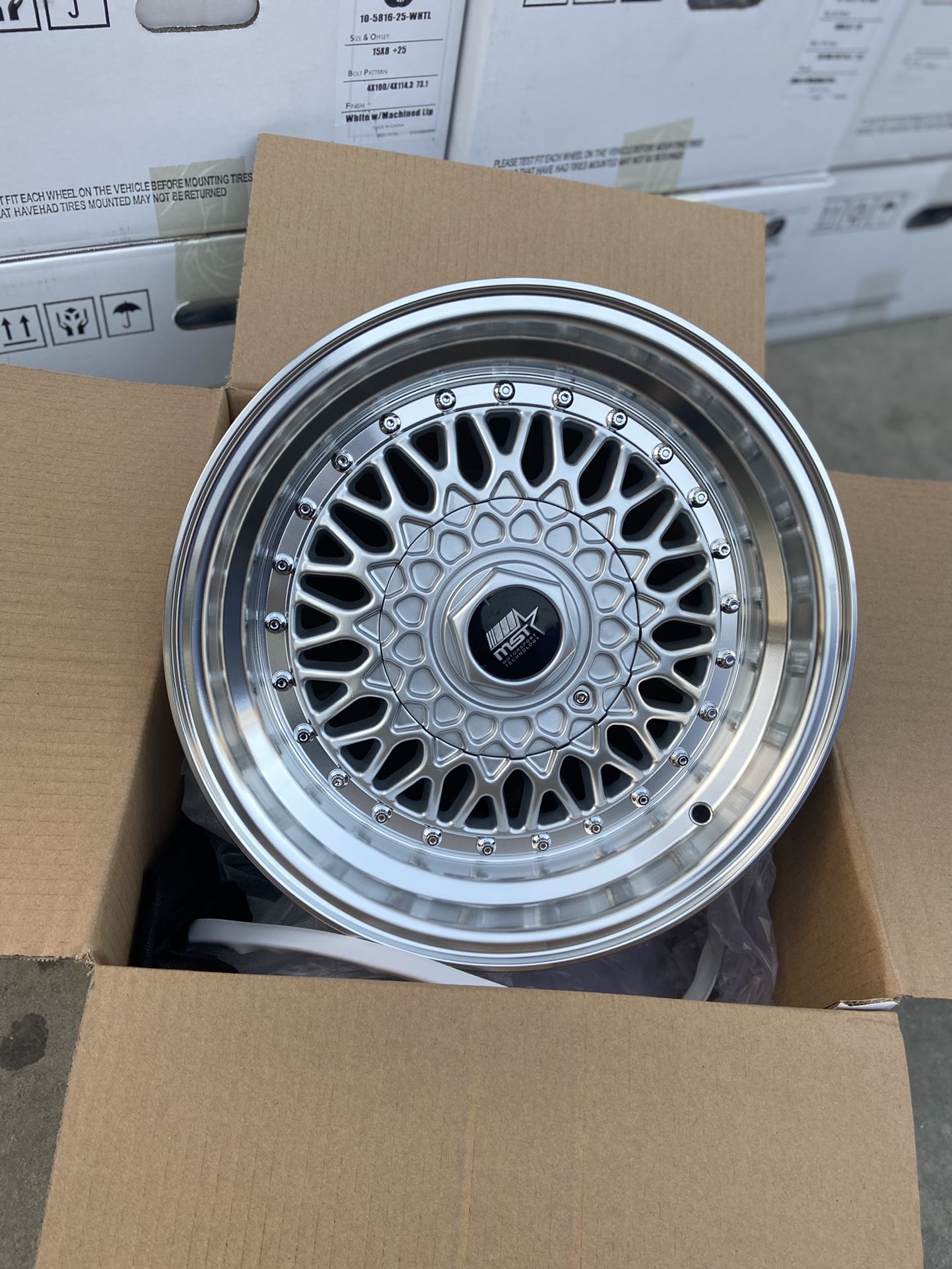 New 15” MST Rims