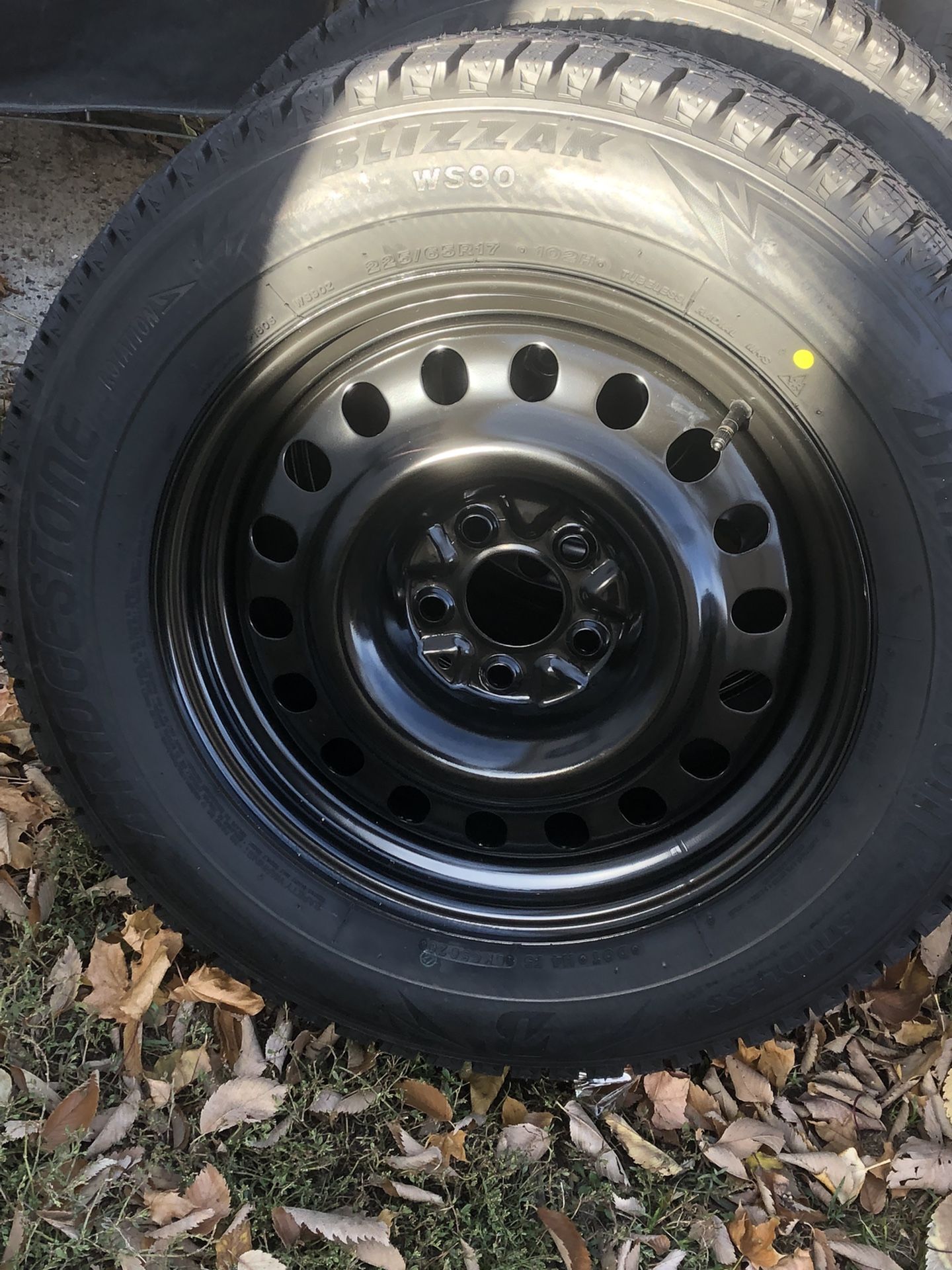 Four Blizzaks W/ Rims For Subaru Outback