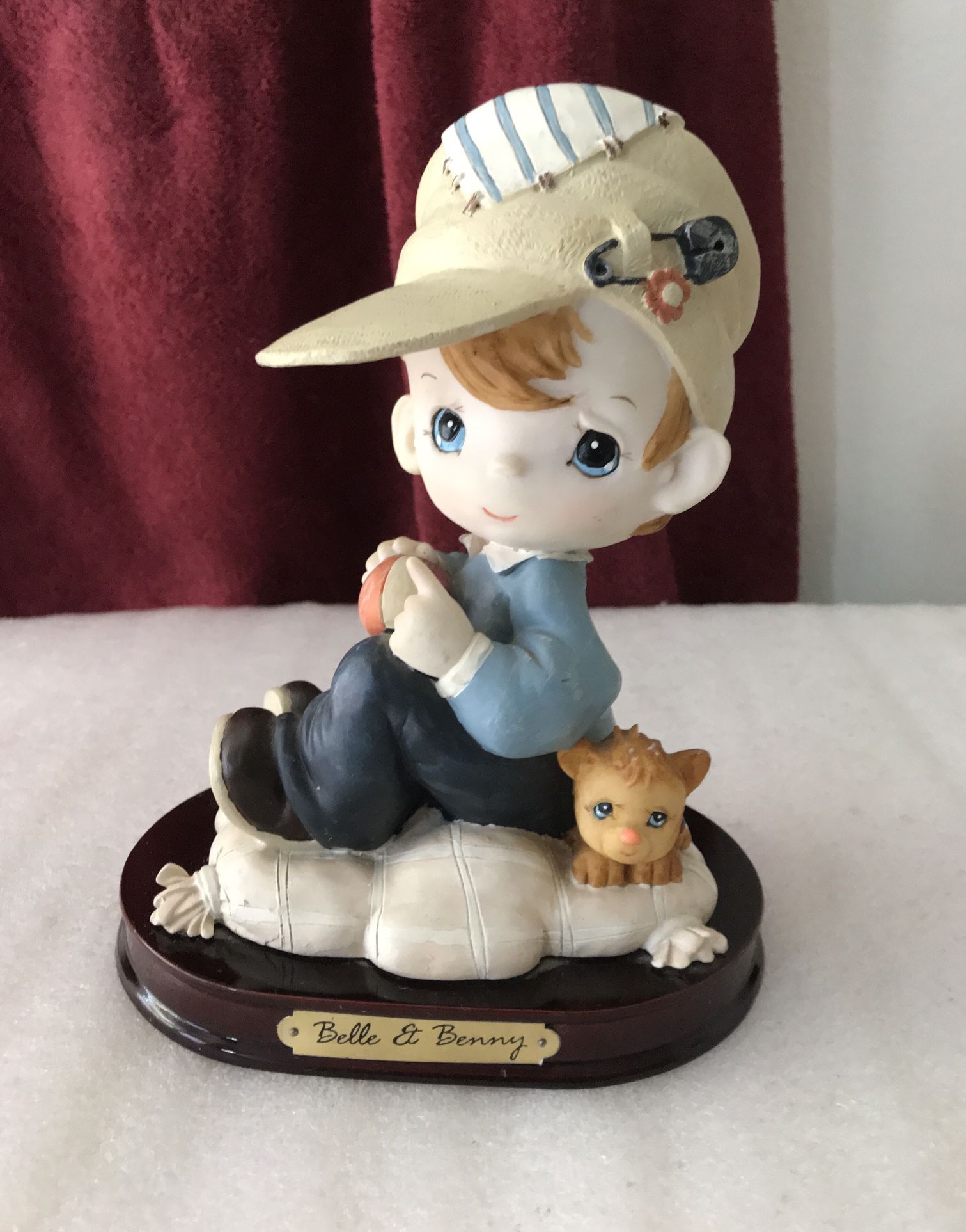 Turtle King Corp. Belle & Benny Precious Moments Figurine