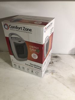 Comfort Zone Ocilating Ceramic Heater  Thumbnail