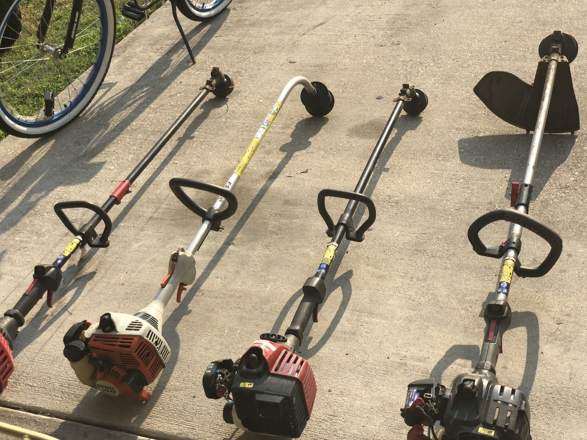 Echo Trimmer & Blower, Murray Weed Eater, Stihl Curve Weed Eater, 2