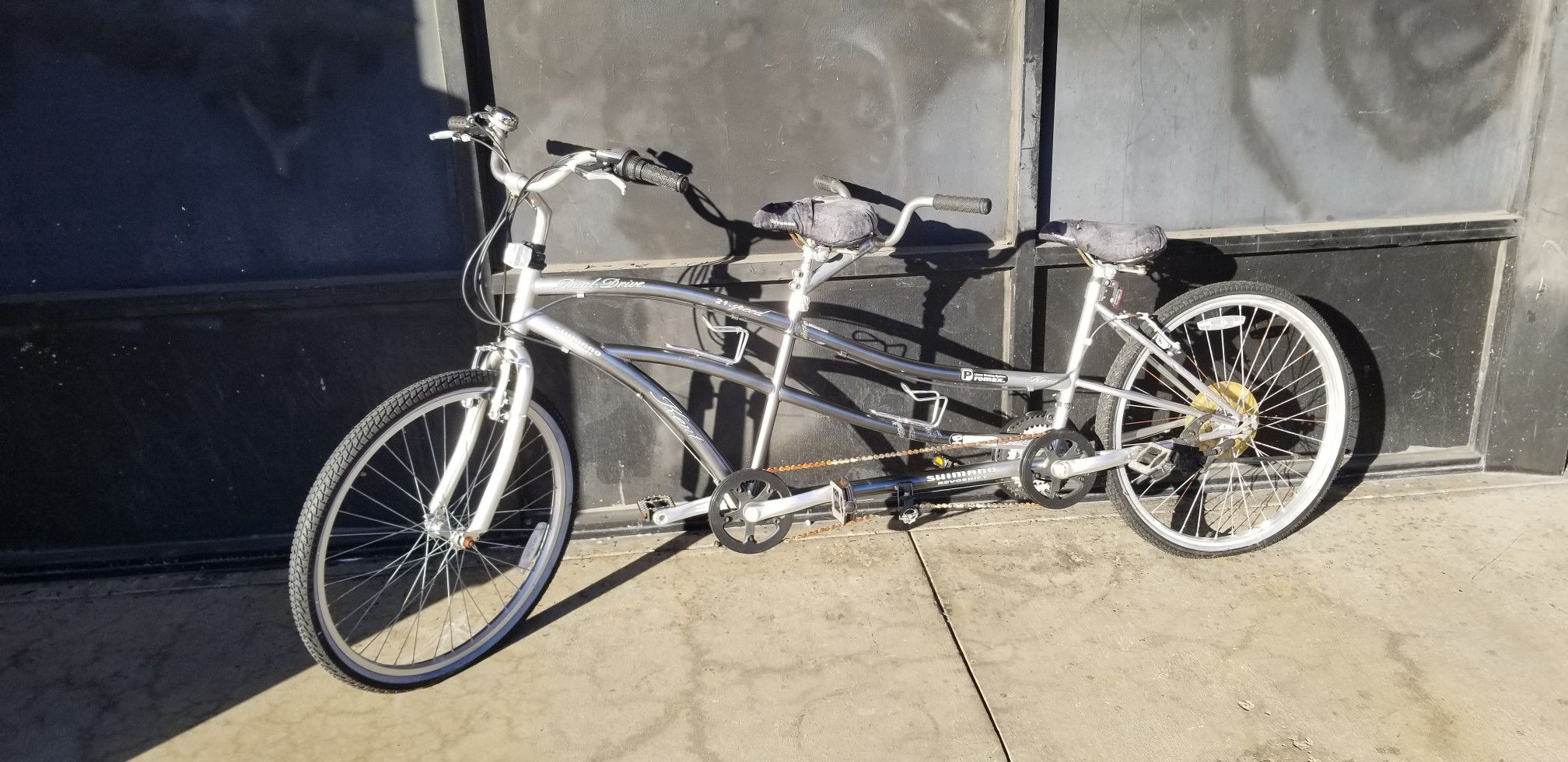 shimano dual drive tandem bike
